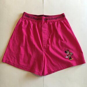 Vintage Minnie Mouse Shorts S Pink DisneyWorld Parks Mickey Inc Cotton
